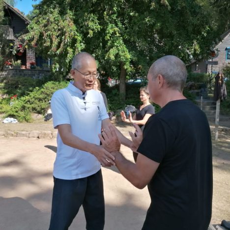 Kung Fu Bruder Bernhard aus Wien zu Besuch beim Qi Man